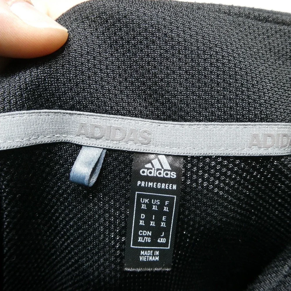 Minnesota United FC Sweatshirt Mens XL Black MLS Soccer 1/4 Zip Pullover Adidas